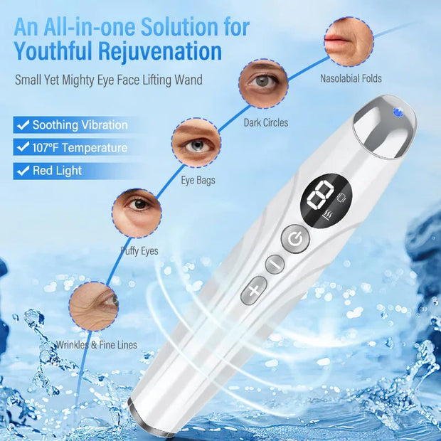Eye Massager Sound Wave Vibration Lip Electric Muscle Stimulation Skin Lifting Firming Eye Bag Wrinkle Removal Nutrition Input
