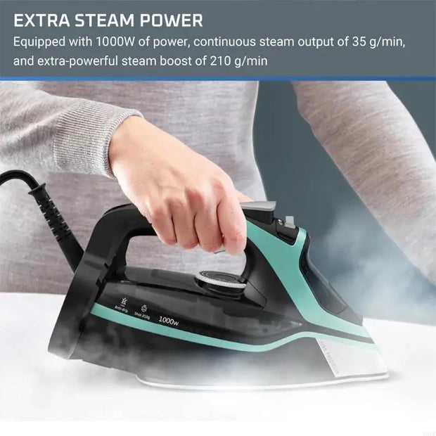 2200W Electric Iron Fabric Clothing Steamer Plastic Texture for Easily Packing