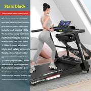 Electric treadmill household small female silent men's gym special family indoor shock absorption folding household model