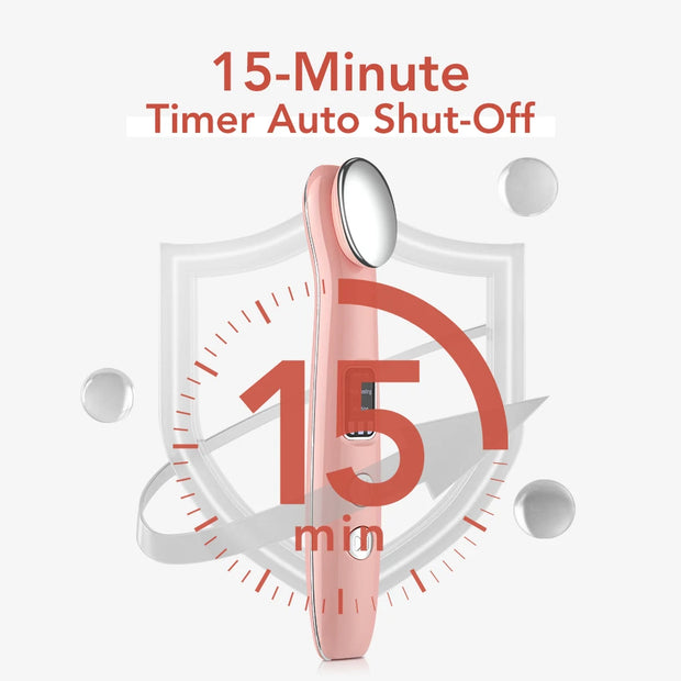 New Smart Eye Vibration Massage 3 Mode Hot Therapy for Eye Care Facial Relaxation Tool Portable Rechargeable Home Use Massager