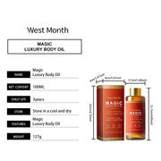 Body Firming Oil Deep Moisturizing Dry Skin Improve Sagging Skin Tightening Chest Thighs Nourishing Magic Luxury Body Care 100ml