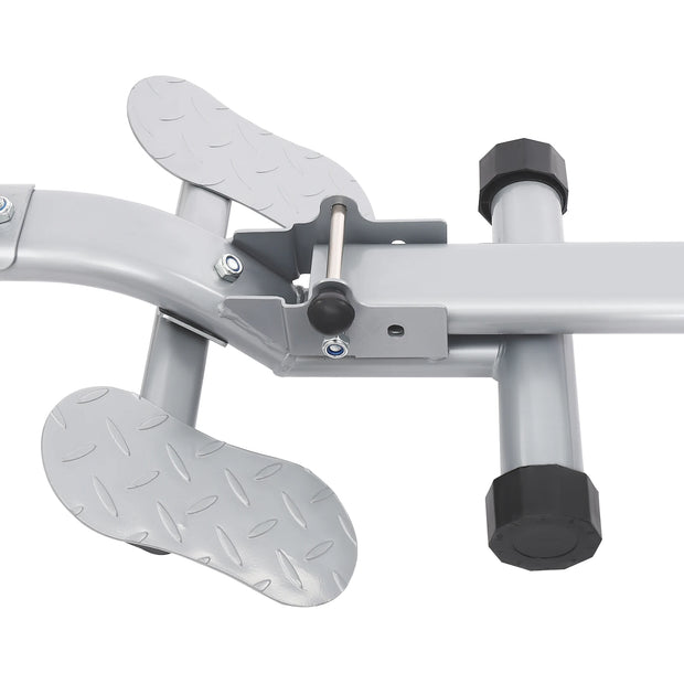 Multifunctional Fitness Rack Heavy Duty Steel Home Gym Strength Training Equipment 220LBS Load Foldable