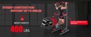 Power Tower Dip Station,Multi-Function Pull Up Adujustable Height Up 85.5" for Home Gym Strength Training Fitness Equipment,400L