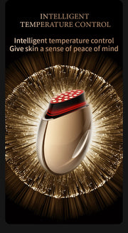 Red Light Collagen Regeneration Anti-Aging RF Anti-Wrinkle Beauty Device EMS Microcurrent Skin Tightening Face Lifting Massager