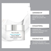 Tripeptide Lipid Facial Cream Ceramide Anti-Aging Tighten Sagging Skin Deeply Moisturize Efficient Nourishmen Coconut Acid 50g