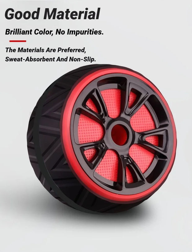 Ab Roller Wheel For Abs Core Workout Non-Slip Home Gym Fitness Equipment Men Women Abdominal Training Exercise