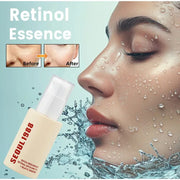 Korean 1988 Retinol Face Care Serum,Black Ginseng Niacinamide Vitamin C Moisturizing Firming Ampoule,Anti Aging Wrinkle Skincare