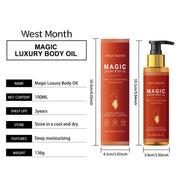 Body Firming Oil Deep Moisturizing Dry Skin Improve Sagging Skin Tightening Chest Thighs Nourishing Magic Luxury Body Care 100ml