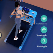 Electric treadmill household small female silent men's gym special family indoor shock absorption folding household model