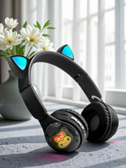 Headset Bluetooth headphones with vibrant RGB lighting effect, high battery life and low latency wireless Bluetooth headphones