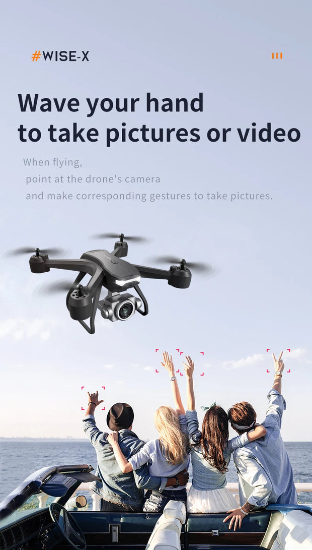 New V14 Drone 8K Profesional 1080P HD Dual Camera WiFi FPV Drones Height Keep RC Quadcopter Helicopter Dron Kids Toys Gift