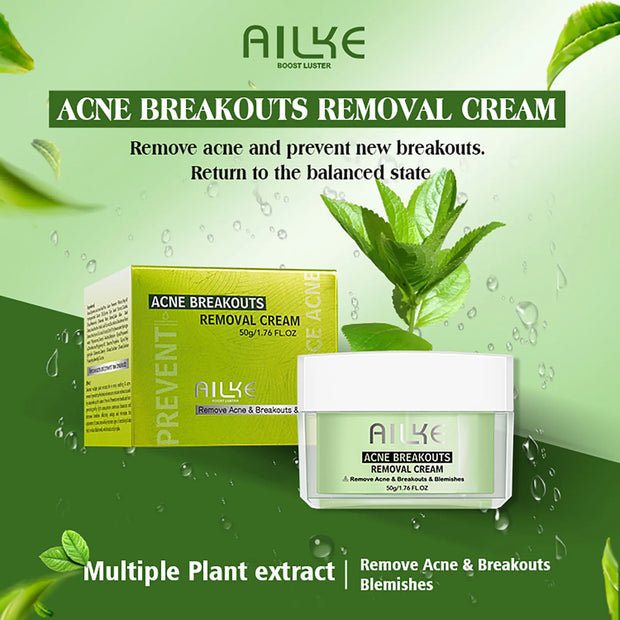 AILKE Acne Removal Face Care Set, Effectively Anti Acne-Prone Skin, Pimples, Control Breakouts, Unclog Pores, For Women and Men