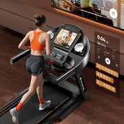 Smart Foldable Electric Walking Treadmill for Home Gym Use Fitness Exercise Running Machine