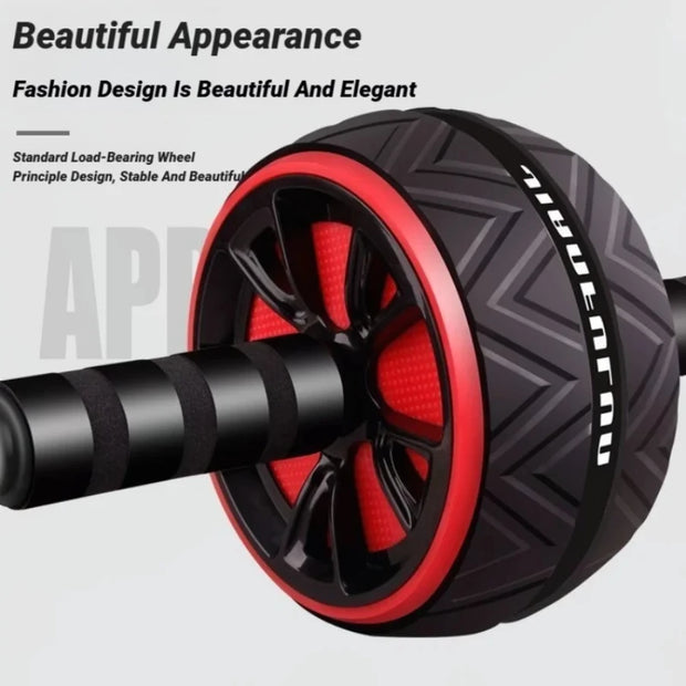 Ab Roller Wheel For Abs Core Workout Non-Slip Home Gym Fitness Equipment Men Women Abdominal Training Exercise
